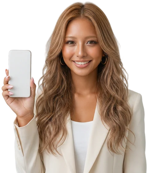 ご案内役の女性