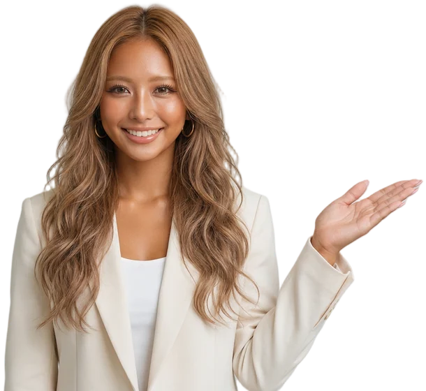 ご案内役の女性